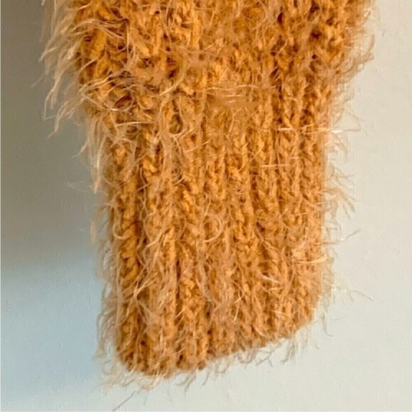 Freshman Juniors Pointelle Mock-Neck Sweater,medium Color - Picture 3 of 8